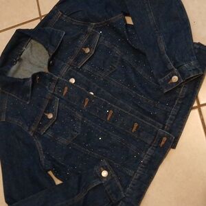New Baccini Jean sparkling  jacket